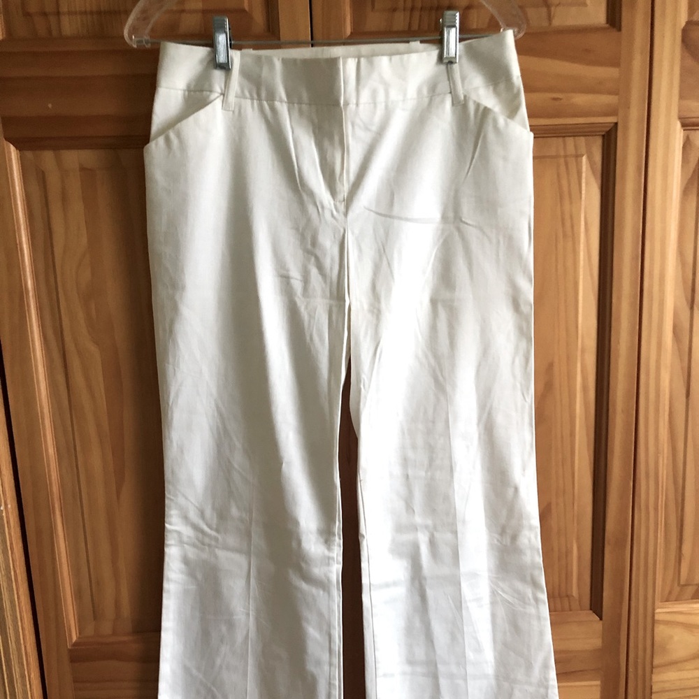 NWOT, Womens pants, white, wide leg